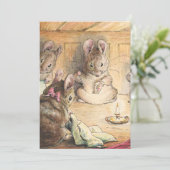De muizennaaivlekken van Beatrix Potter Kaart (Staand voorkant)