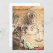 De muizennaaivlekken van Beatrix Potter Kaart (Voorkant / Achterkant)