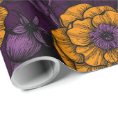 De muizenpartij in oranje en violet cadeaupapier (Rol Hoek)