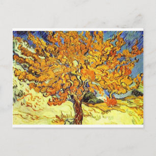 De Mulberry-boom, Vincent Van Gogh Briefkaart