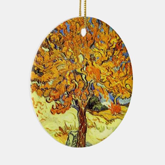 De Mulberry Boom, Vincent van Gogh. Kerstmis Keramisch Ornament (Rechts)