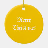 De Mulberry Boom, Vincent van Gogh. Kerstmis Keramisch Ornament (Achterkant)