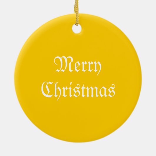 De Mulberry Boom, Vincent van Gogh. Kerstmis Keramisch Ornament (Achterkant)