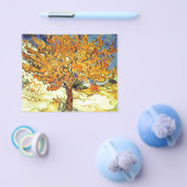 De Mulberry Boom, Vincent van Gogh.  kunst Flyer (Enkel)