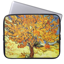 De Mulberry Boom, Vincent van Gogh.  kunst Laptop Sleeve