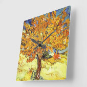 De Mulberry Boom, Vincent van Gogh.  kunst Vierkante Klok (Hoek)