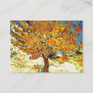 De Mulberry Boom, Vincent van Gogh.  kunst Visitekaartje