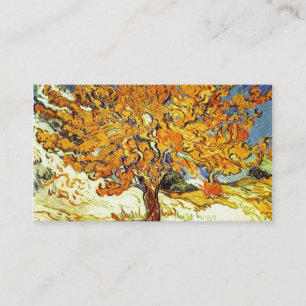 De Mulberry Boom, Vincent van Gogh.  kunst Visitekaartje