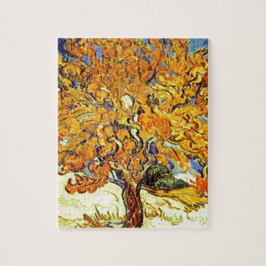 De Mulberry-boom, Vincent Van Gogh Legpuzzel (Verticaal)