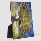 De Mulberry Boom, Vincent van Gogh. Vintage Fotoplaat (Zijkant)