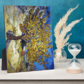 De Mulberry Boom, Vincent van Gogh. Vintage Fotoplaat (Zijkant)