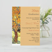 De Mulberry Tree, Vincent van Gogh afstuderen Kaart (Staand voorkant)