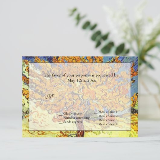 De Mulberry Tree zomer, herfst RSVP bruiloft (Staand voorkant)