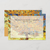 De Mulberry Tree zomer, herfst RSVP bruiloft (Voorkant / Achterkant)