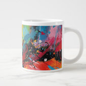 De Multi Color abstract ontwerp mok (Rechts)