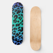 De Multi-Kleurige Luipaard Serie Design 6 Persoonlijk Skateboard (Voorkant)