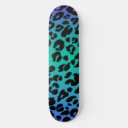 De Multi-Kleurige Luipaard Serie Design 6 Persoonlijk Skateboard (Voorkant)