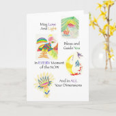 De multidimensionele Kaart van de Zegen (Gele Bloem)