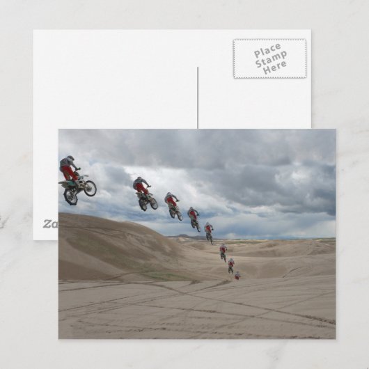 De Multipliciteit van Moto Briefkaart (Voorkant / Achterkant)