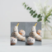 **** DE MUMMIE BENDE HALLOWEEN**** BRIEFKAART (Staand voorkant)