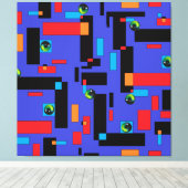 De mummie I - Ken Gage Abstracte kunst Canvas Afdruk (Insitu (Houten vloer))