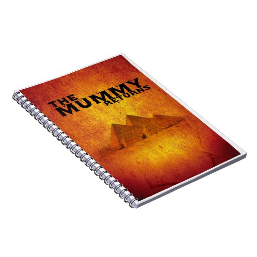 De mummie komt terug notitieboek (Rechterzijde)