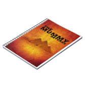 De mummie komt terug notitieboek (Linkerzijde)