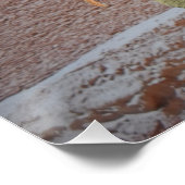 De mummie ontsnapt uit Egypte. Halloween Perfect Poster (Hoek)