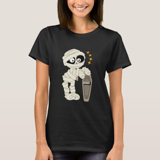 De mummie sluier t-shirt (Voorkant)