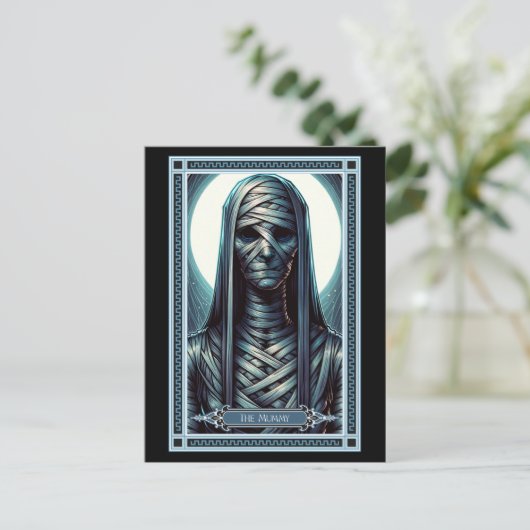 De mummie Tarot Kaart (Staand voorkant)