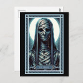 De mummie Tarot Kaart (Voorkant / Achterkant)