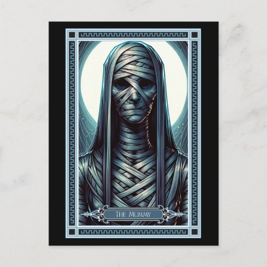 De mummie Tarot Kaart (Voorkant)