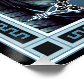 De mummie Tarot Kaart Perfect Poster (Hoek)