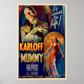 De Mummy 1932 film Poster (Voorkant)