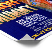 De Mummy  Horror Movie Poster (Hoek)