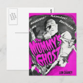De Mummy's Ghost -  film Briefkaart (Voorkant / Achterkant)