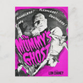 De Mummy's Ghost - film Briefkaart (Voorkant)