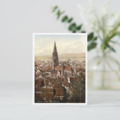 De Münster, Freiburg, Baden, Duitsland schitterend Briefkaart (Staand voorkant)