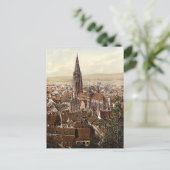 De Münster, Freiburg, Baden, Duitsland schitterend Briefkaart (Staand voorkant)