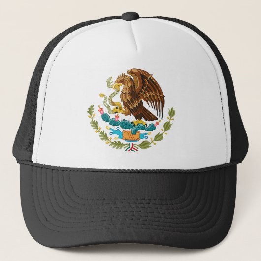 De munt van het symbool Mexico Trucker Pet (Voorkant)