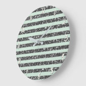 De muntachtige Groen & Zilveren Munt schittert de Grote Klok (Hoek)