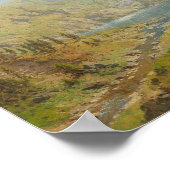De Murgsee in Zwitserland, Glaris Poster (Hoek)