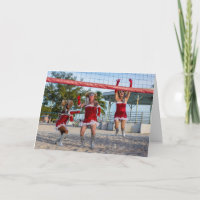 De Muriels spelen de bal! feestdagenkaart