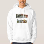 de Murray Australia Afbeelding Logo, Hoodie (Voorkant)