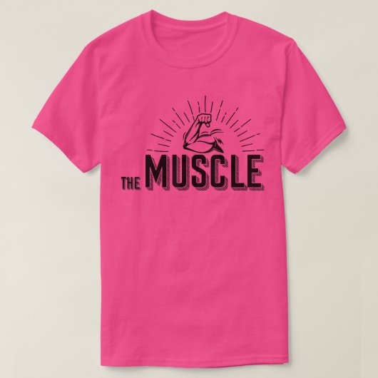 De Muscle T-shirt (Design voorkant)