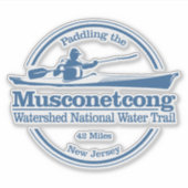 De Musconetcong (SK) Sticker (Voorkant)