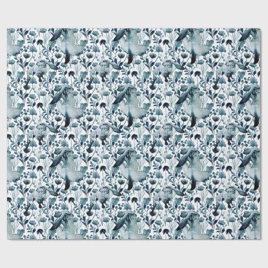 De Muse Moonlight Hare Cadeaupapier (Vlak)