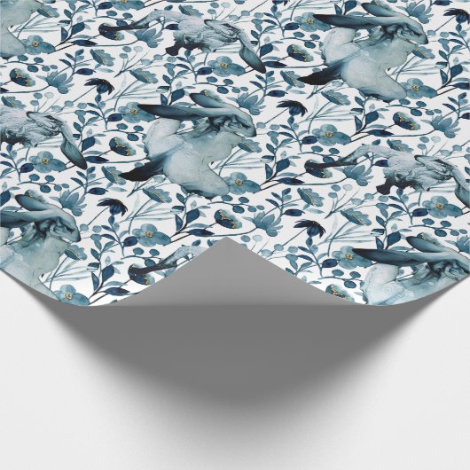 De Muse Moonlight Hare Cadeaupapier (Hoek)