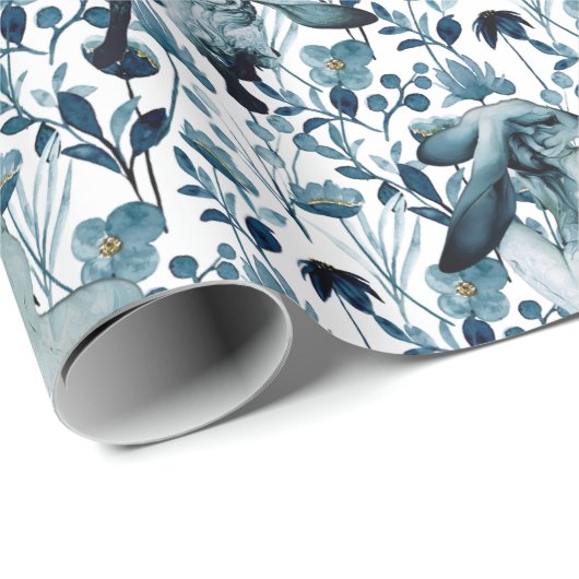 De Muse Moonlight Hare Cadeaupapier (Rol Hoek)