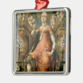 De Muse Thalia Metalen Ornament (Links)